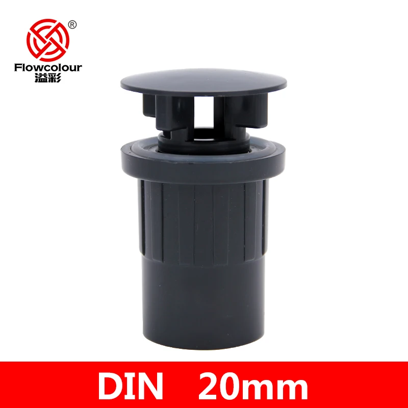 Flowcolour 20mm UPVC Force Drain Coupling Water Pipe Connector Garden Irrigation System PVC Connectors Aquarium Fittings