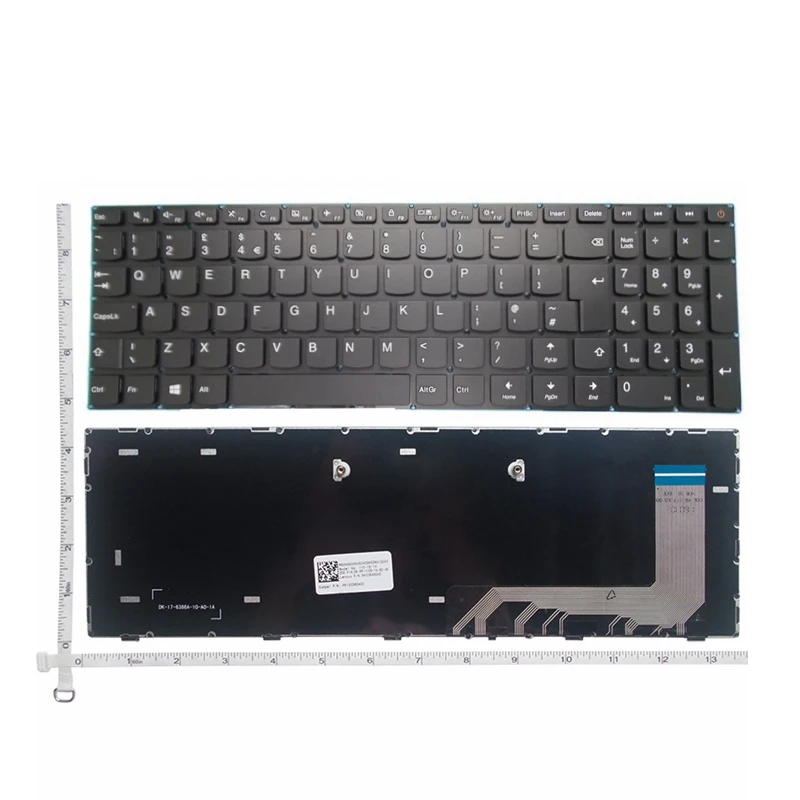 

UK English Laptop Keyboard For Lenovo IdeaPad 110-15ISK 110-17ACL 110-17IKB V110-17ISK 110-15 110-15AST 110-15IAP 110-15IKB