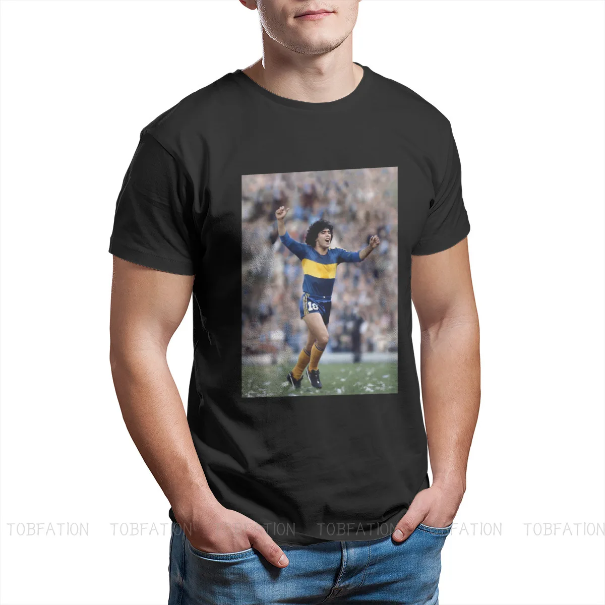 Diego Armando Franco RIP Mourns Argentine Football Player The Golden Kid Winner TShirts Maradona Boca Juniors Men's Tops 6XL