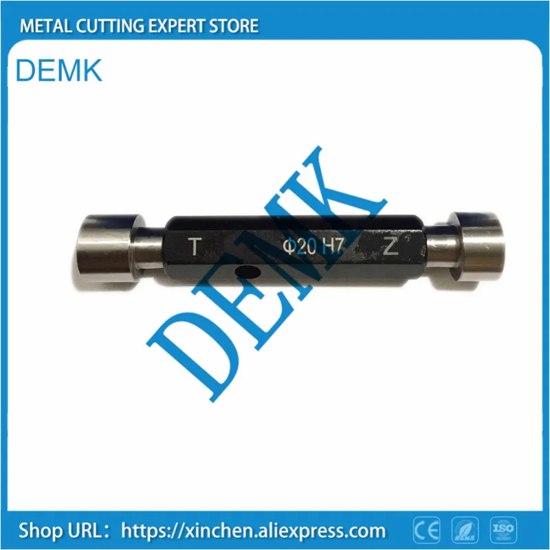 Medidor de enchufe brillante de alta precisión GO/NO GO, medidor métrico H7, medidor interno de precisión suave, herramienta de prueba de huecos de