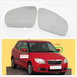 For Skoda Fabia MK2 Roomster 2007 2008 2009 2010 2011 2012 2013 2014 2015 Car-Styling New Mirror Glass Heated