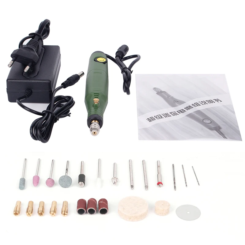 Variable Speed Rotary Tool Electric Tools 5000~18000rpm Mini Drill position for Dremel Rotary Tools mini grinding machine