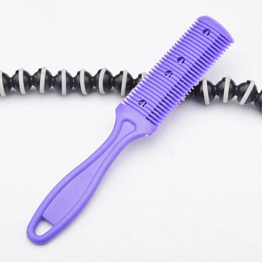 Có Thể Tháo Rời Lưỡi Dao Đôi Bên Tóc Cạo Lược Tự Tạo Kiểu Tóc Cắt Mỏng Tông Đơ Cắt Tóc Cạo Râu Lược Làm Tóc Dụng Cụ