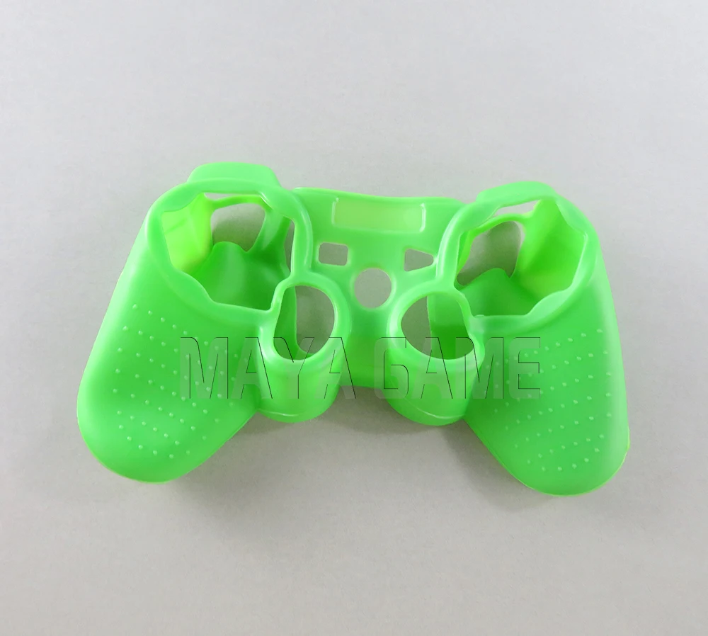 Juste de protection en silicone multicolore pour manette Playstation 3, étui en peau pour PS3, 2 pièces