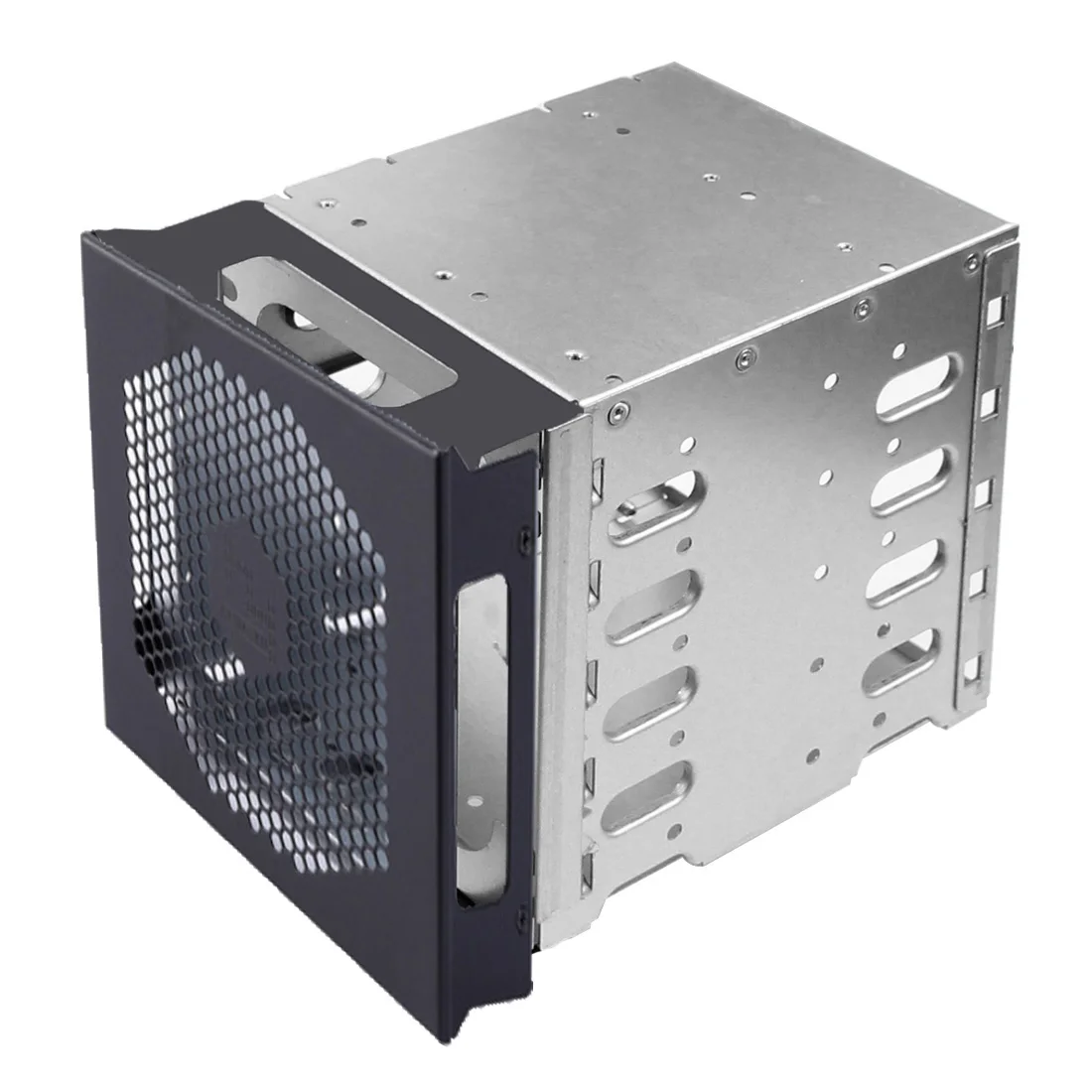 Caja para disco duro HDD de 5x3,5 pulgadas, bandeja para disco duro SAS SATA, Caddy con Cable de 15/4 pines, sin ventilador, accesorio de ordenador
