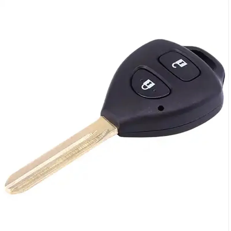 

DAKATU 10 шт. Сменный 2-кнопочный чехол для дистанционного ключа, чехол для смарт-ключа, чехол для ключа TOY47 для Toyota Corolla без логотипа
