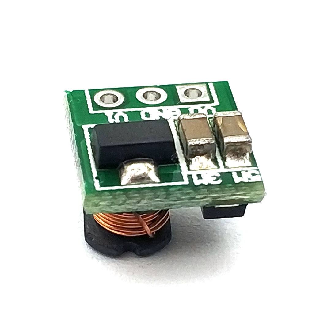 0.9-5V ถึง5V DC-DC Step-Up โมดูลตัวแปลงแรงดันไฟฟ้า1.5V 1.8V 2.5V 3V 3.3V 3.7V 4.2V ถึง5V