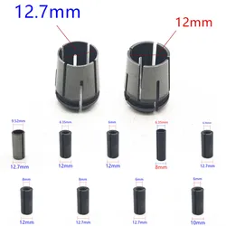 Адаптер для мини-дрели патронов 6 мм 8 мм 10 мм 12 мм 12,7 мм 1/2 дюйма 1/4 дюйма 3/8 дюйма адаптер роутер патрон Цанга для мощного роторного инструмента