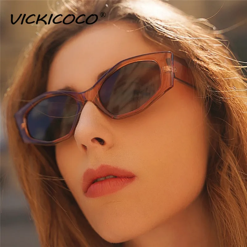 Fashion New Women Small Polygon Sunglasses Luxury Brand Designer Ladies Square Sun Glasses Vintage Shades UV400 Eyewear gafas