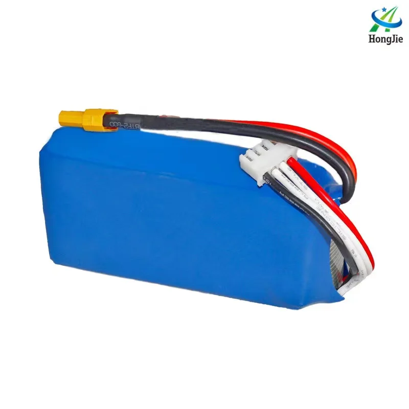 Factory sales 11.1v 1300mAh 603462 special lithium battery x450 remote control fixed wing glider spot power aircraft model toy