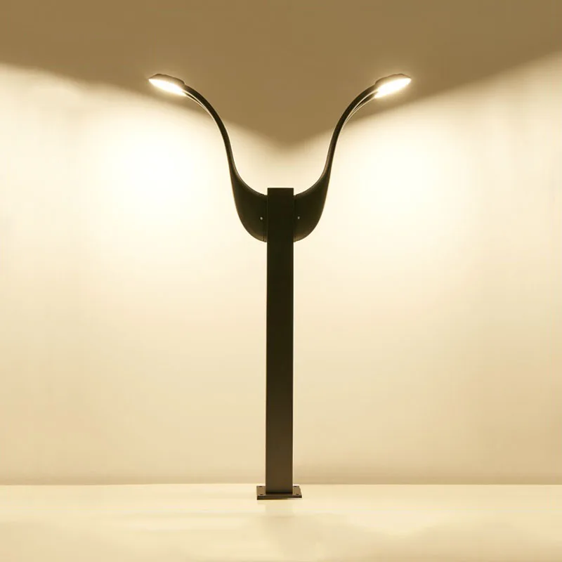 Outdoor Courtyard Waterproof High Pole Lawn Lamp Club Park Landscape Lamp Outdoor Garden Villa 0.9 Meter Street Lamp