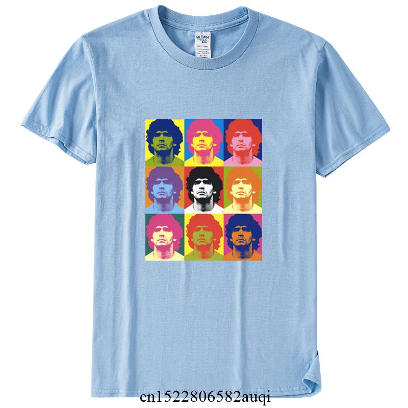 Diego Maradona Rip Männer Baumwolle Druck T Shirts Frauen Casual 90s Stil Tops T Unisex größe Kleidung, drop Verschiffen