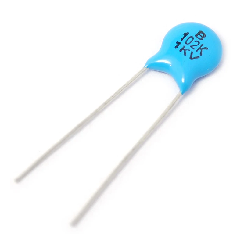 

50PCS/LOT High Voltage Ceramic Capacitor 102K 1KV/102 1000PF 1nF 1000V