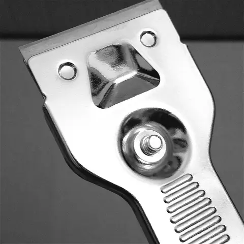 st multifunktionsrengöring spishällskrapa borttagare med 5 st blad för kök rengöring ugn glas keramik spis verktyg universal kniv 10 best sales skrapblad - №5