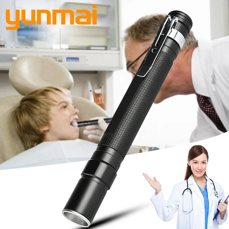 New Mini Penlight XP-G Q5 Pocket Zoom LED Flashlight Torch 2000LM Waterproof Lantern Shock Resistant Self Defense Hard Light