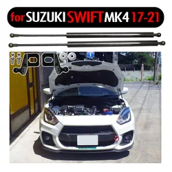 Капот Переднего Капота для Suzuki Swift /Swift Sports MK4 2017-2021, газовая стойка, углеродное волокно, пружинный демпфер, амортизатор подъема