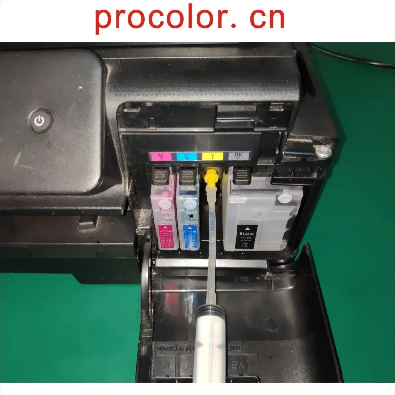 Cleaning liquid Tool for brother  LC960 LC970 DCP-130C 135C 150C DCP-330C MFC-235C MFC-240C MFC-260C Fax-1360 printer Print head