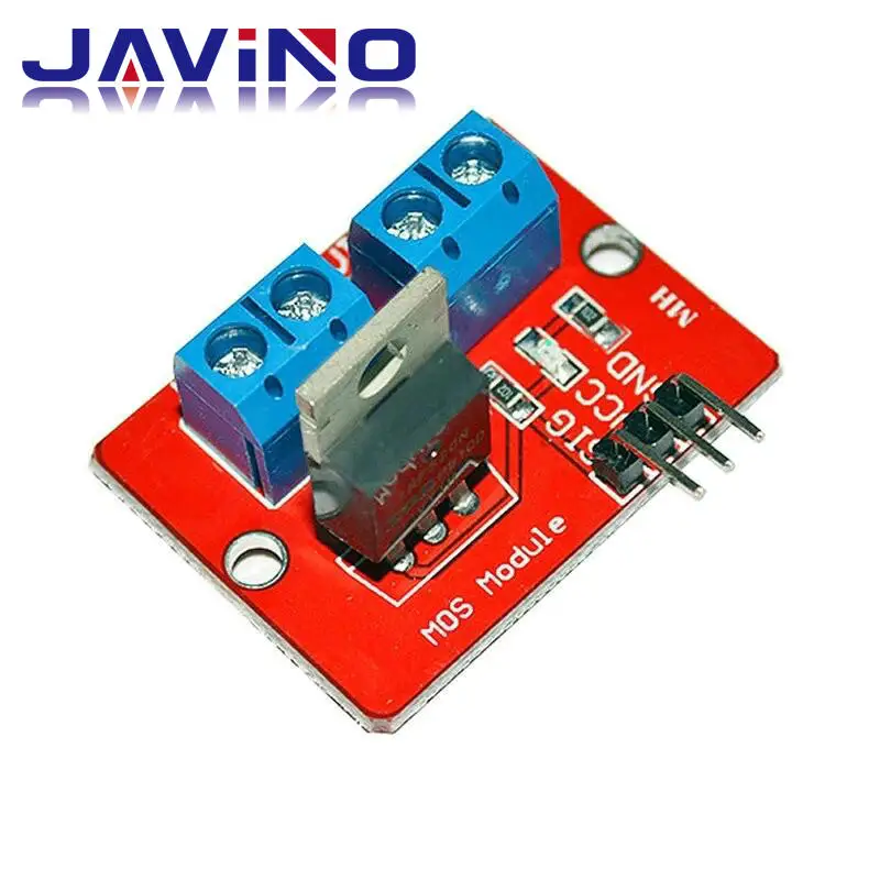 0-24V Top Mosfet Button IRF520 MOS Driver Module For Arduino MCU ARM Raspberry pi