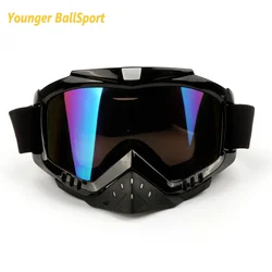 Motorcycle Protective Gears Flexible Cross Helmet Face Mask Motocross Goggles ATV Dirt Bike UTV Eyewear Gear Glasses Ski goggles