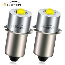 RUIANDSION 2 sztuk E10 śruba P13.5S PR2 obsługi Maglite latarka LED żarówka nie Polar 6V-24V 9V 12V 18V 13.5V 4D 5D 6D 9D 4-9C/komórek D 6000K