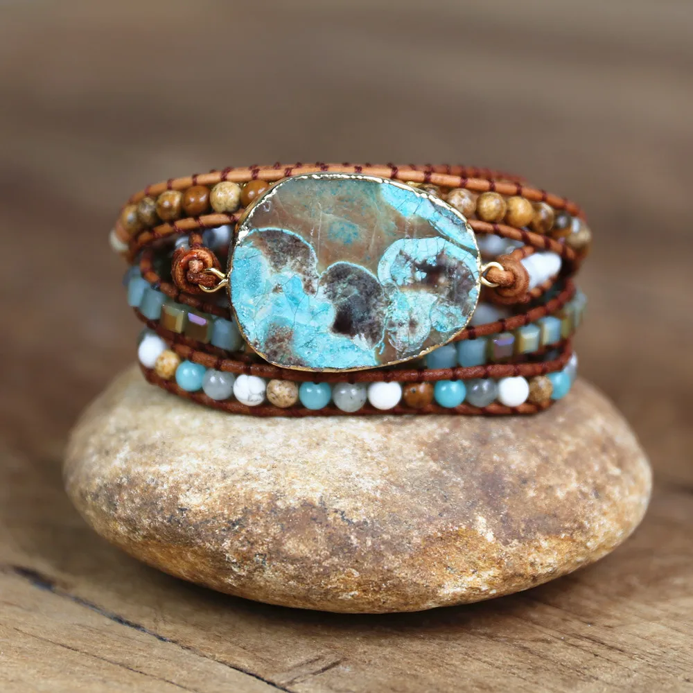 Thumbnail 2 - #6 Latest Leather Wrap Bracelets Offers