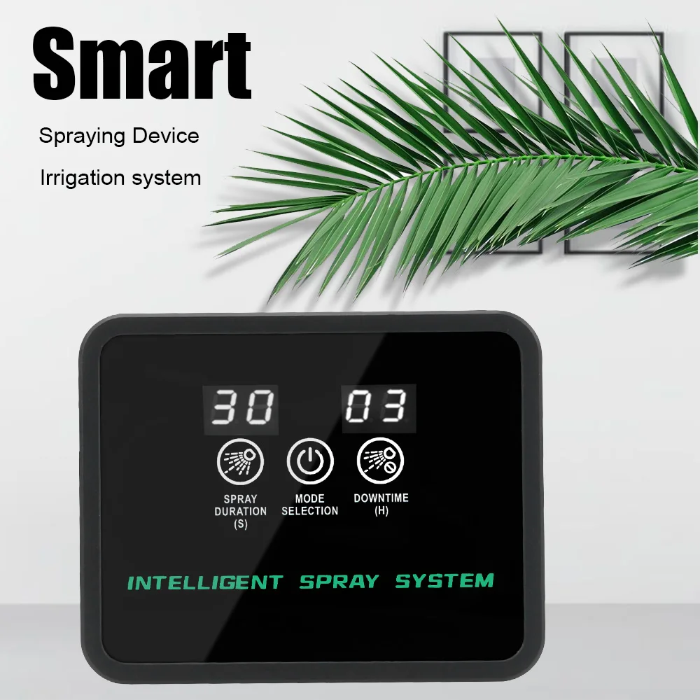 

Electronic Timer Intelligent Automatic Watering System Touch Screen For Garden Aquarium Spray Irrigation System Kit