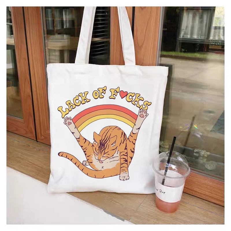 Women Shopping Bags Cute Bear Cartoons Pattern Series Eco Shopper Shoulder Bag Fashion Funny Printing Handbag Canvas Tote Bag