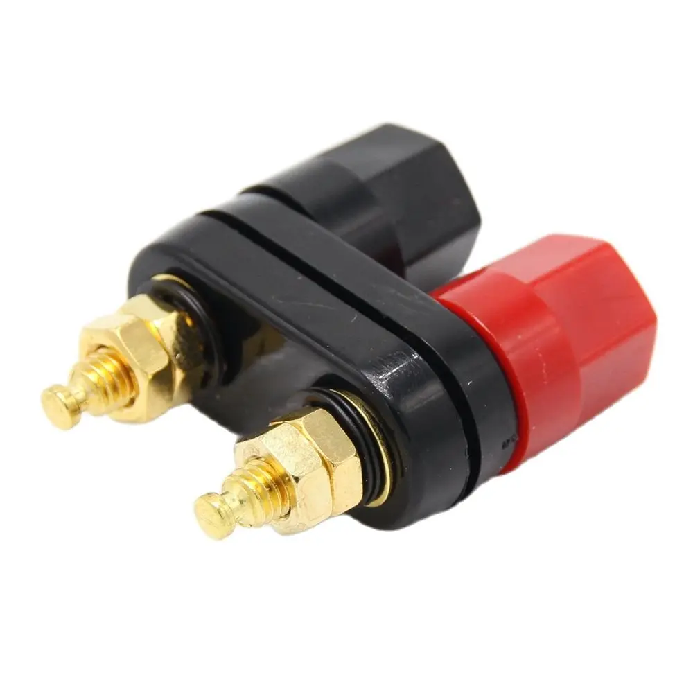 4mm Banana Socket Dual Female Terminal Binding Post For Speaker Amplifier Power Supply Binding Post