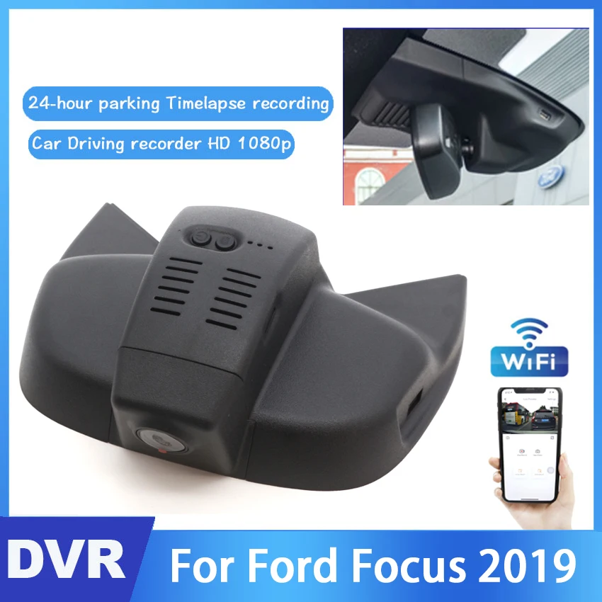 

Car DVR Wi-Fi Video Recorder Dash Cam Camera For Ford Focus MK4 2019 2020 2021 Night vision high quality hd 1080P