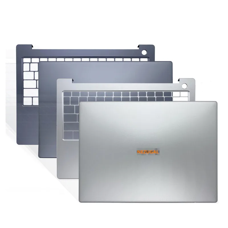 For Huawei MateBook 14 KLVL Series KLVL-WFE9 KLVL-WFH9 LCD Back Cover/Palmrest/Bottom Case Cover Gray silver A C D shell