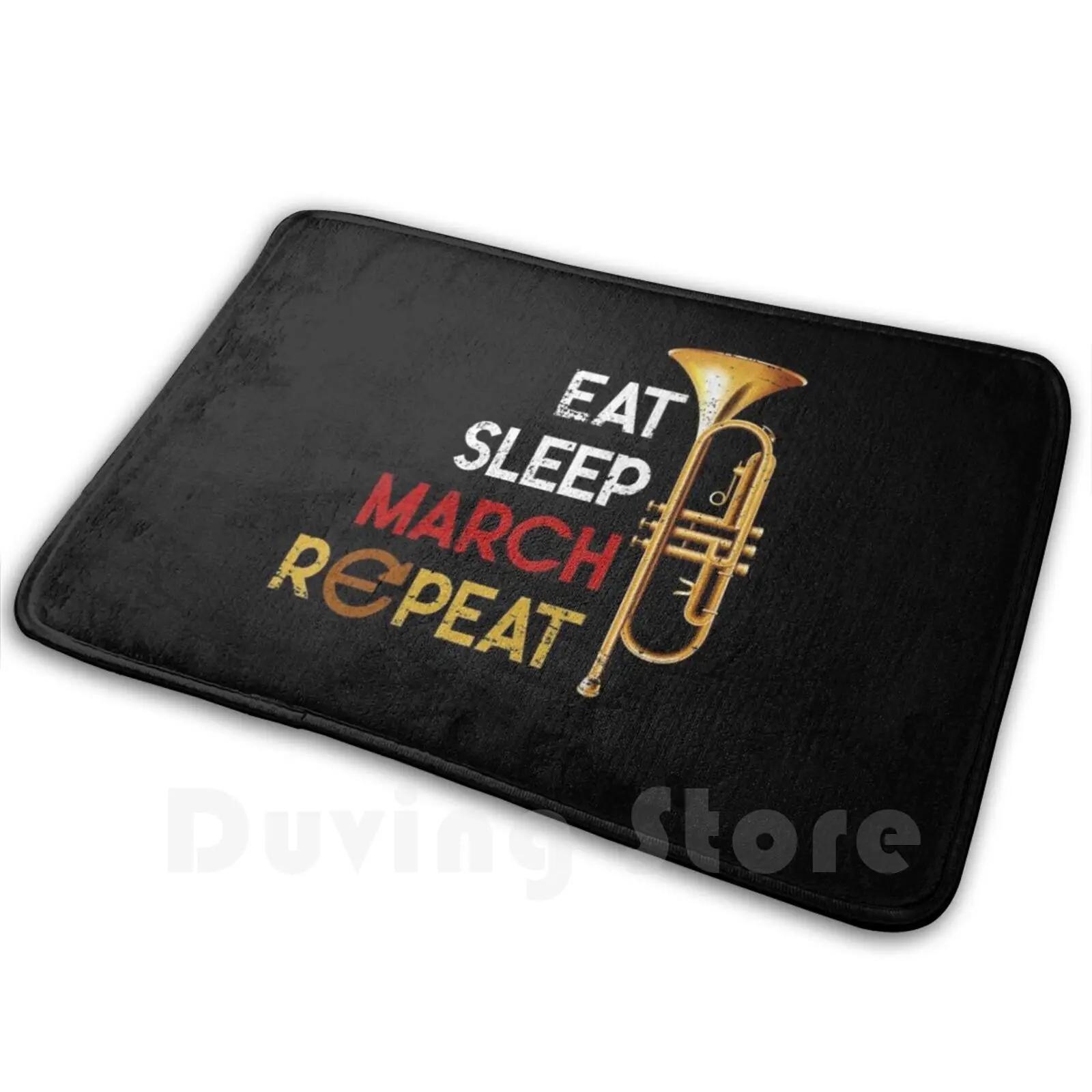 Trumpeter Love Trumpet Carpet Mat Rug Cushion Soft Non-Slip Trumpet Trumpeter Trumpet Player Music Musician Musical