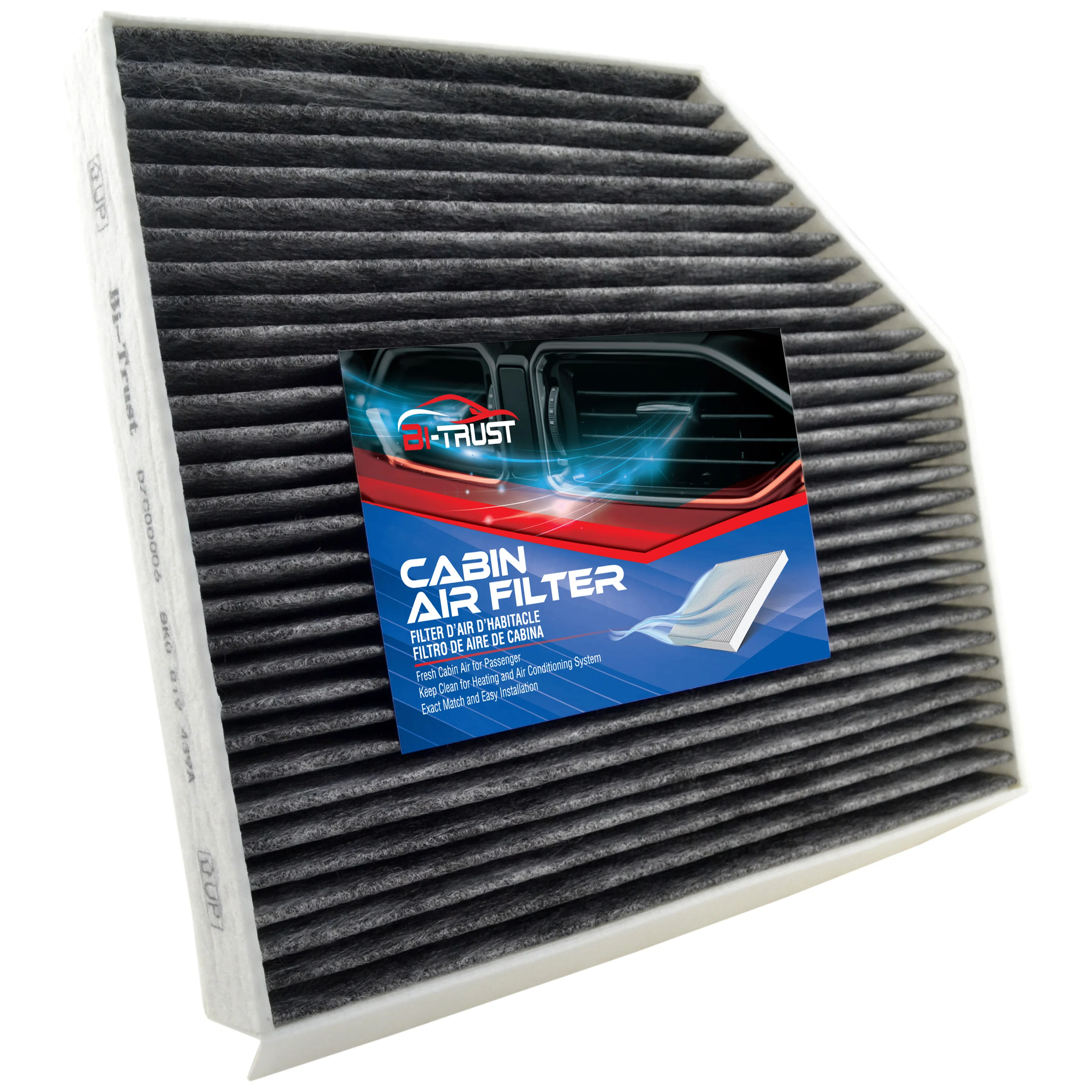 Bi-Trust Cabin Air Filter for Audi A4 Quattro Allroad A5 Q5 RS5 S4 S5 Sportback Porsche Macan 8K0819439