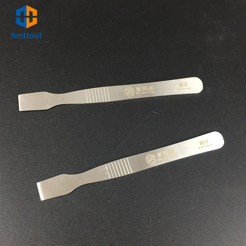 Metal Tin Scraper Solder Paste Scraping Pry Opening Tool Knife For Cleaning Hand PCB BGA Repair Tools