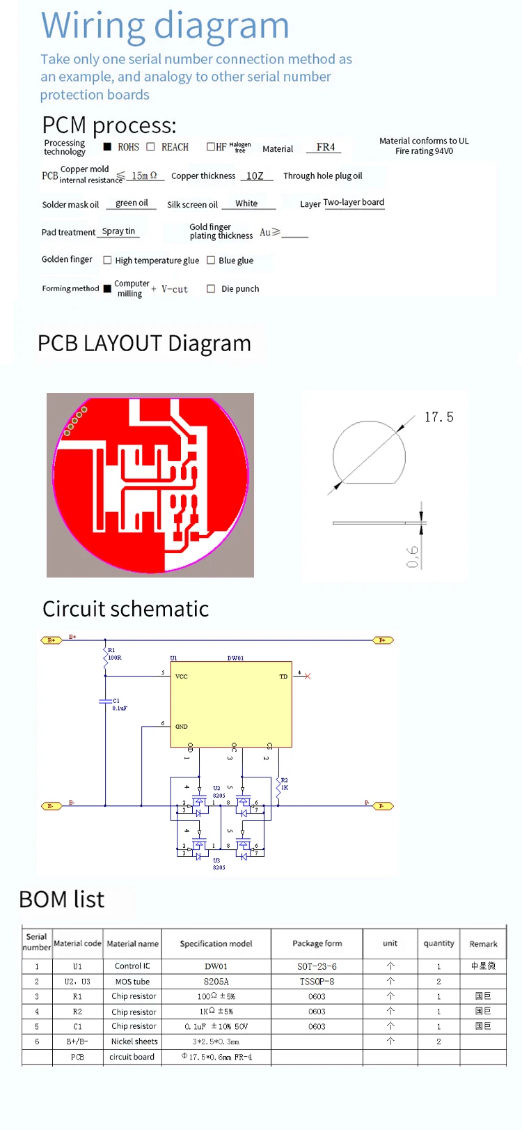 20 sztuk Bisida BMS 3.6V 1S akumulator płyta ochronna pojedynczy litowo-jonowy akumulator 18650 21700 akumulator litowo-polimerowy z NTC