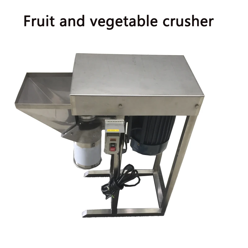 Máquina trituradora de frutas y verduras de acero inoxidable, trituradora multifuncional para patata, zanahoria, jengibre, ajo, cebolla verde 220v/380v