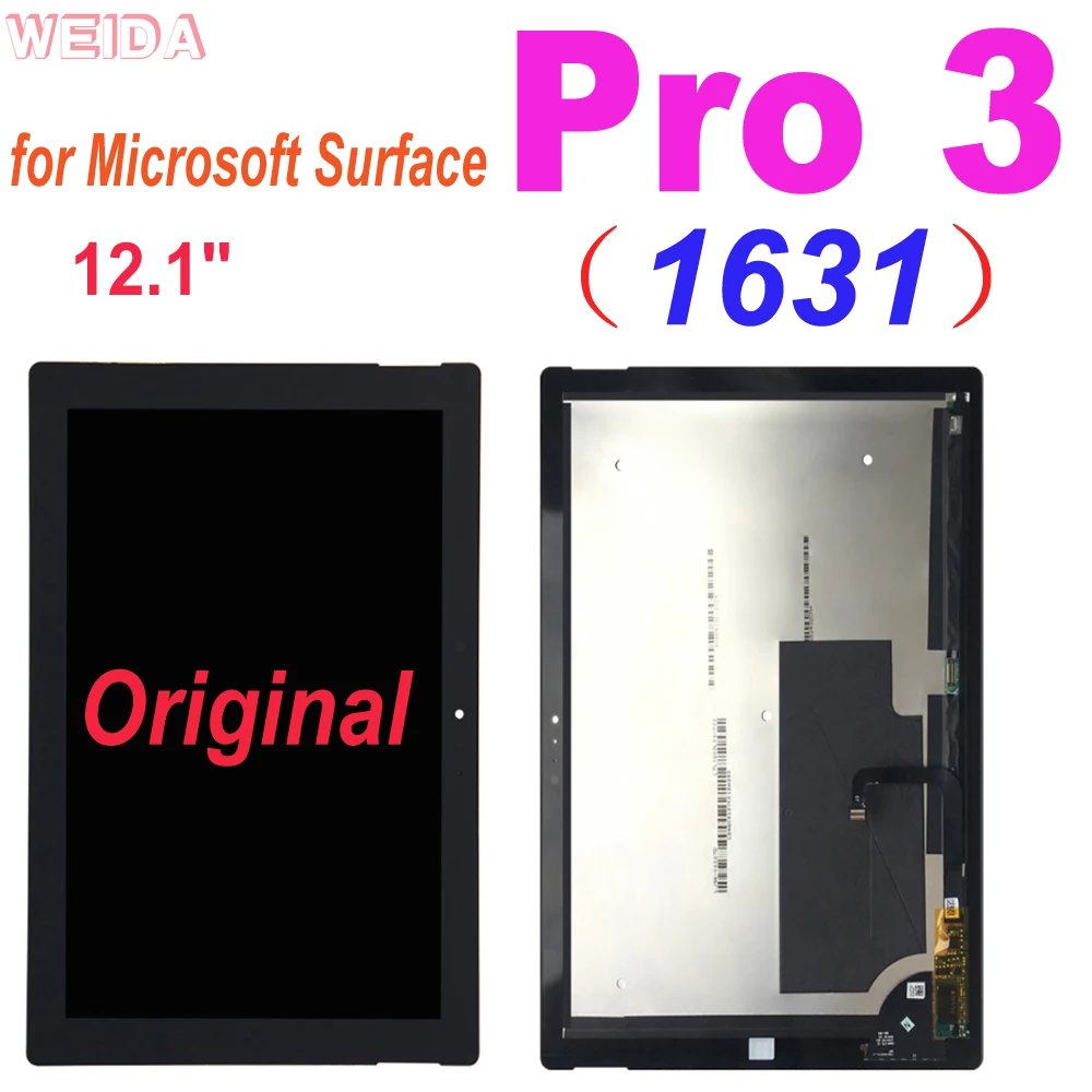 Imagem -02 - Lcd Display Touch Digitizer Assembly Lcd Original para Microsoft Surface Pro Pro 1724 Pro 1796 Pro Pro 1866