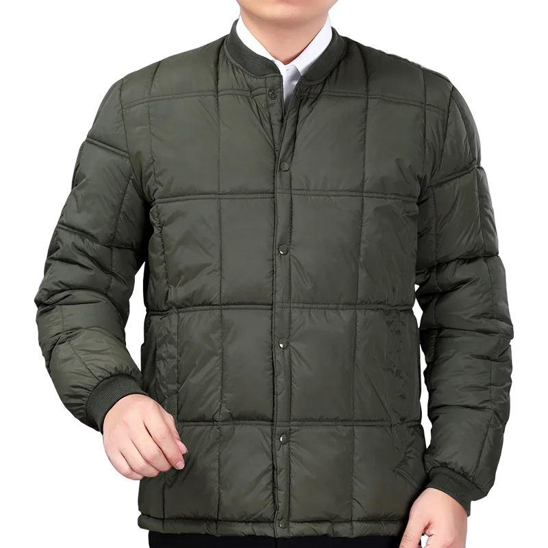 MRMT-chaquetas de invierno para hombre, forro interior de algodón con plumas gruesas, ropa de ocio y calidez, 2024