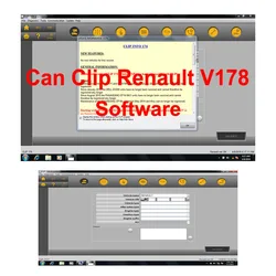 Fast Shipping 2021 Can Clip Renault V178 Diagnostic Tool Newest Update Car Scanner Tool