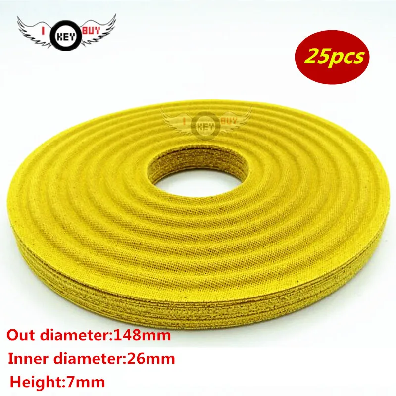 

25pcs 148mm 26 mm Core Height 7mm Speaker Spring Pads Woofer Damper Wave Subwooferl Spider DIY For Car Home Theater Repair Parts