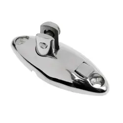 ISURE MARINE 1/2Pcs QUICK RELEASE Deck Hinge Mount 316 Stainless Steel Bimini Top Boat Accessories