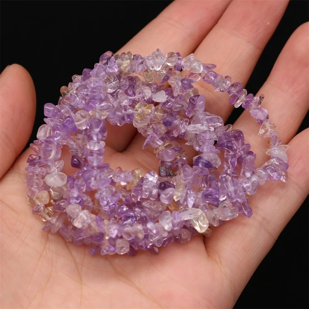 Irregular Freeform Chip Gravel Beads Natural Stone Rose Quartz Malachite Beads Jewelry Making DIY Necklace Bracelet Earring 15\'\'