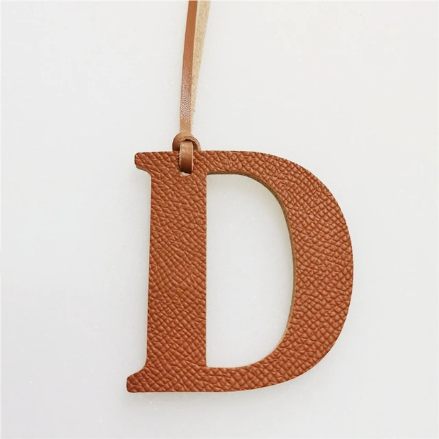 Letter bag charm outlet