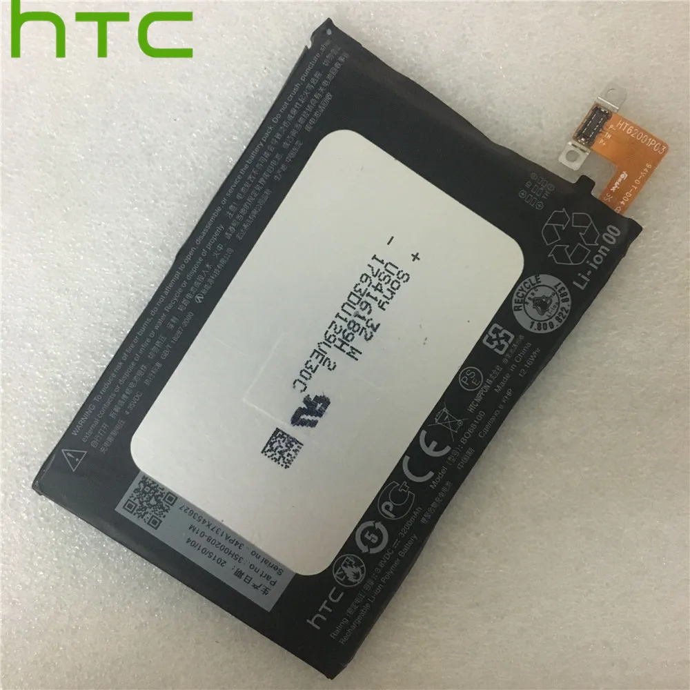 HTC Original High Quality 3200mAh BO68100 battery for HTC Butterfly S 9088 9060 901E 919D Smartphone +Tools +Stickers