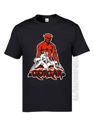 666 Demon Satan Villain Table Game Tshirts Pinball Classics Gorgar Video Game Tshirts Cotton Tops & Tees Ostern Day Men Funny