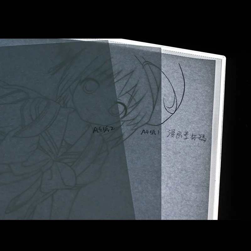 Tablet do rysowania LED A4 Magic Pad Sketch Sign Mirror Copy Tablet Digital Dimming Air Flow Tracing Board for Kid