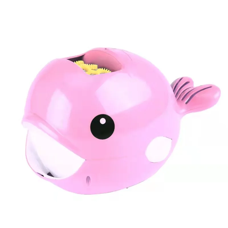 Kids Whale Bubble Machine Summer Outdoor Automatic Bubble Blower Children Girl Boys Electric Bubble Water Toys