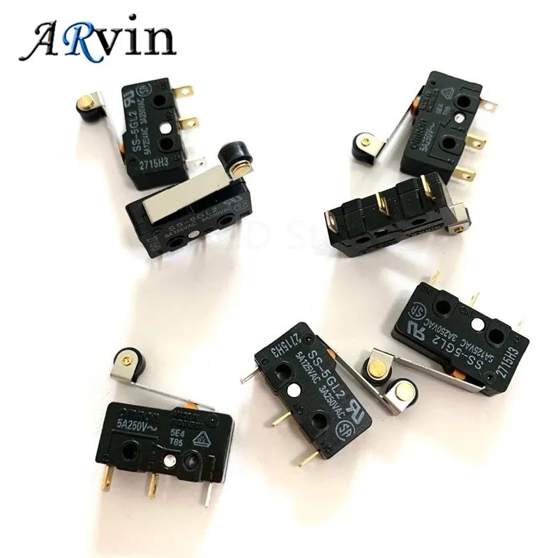 New original Micro Switch SS-5 5GL 5GL13 5GL12 10 10GL 01 5D 5T 5GLD 5GL-F 5-F 5G111 5GL2-F 01GL13