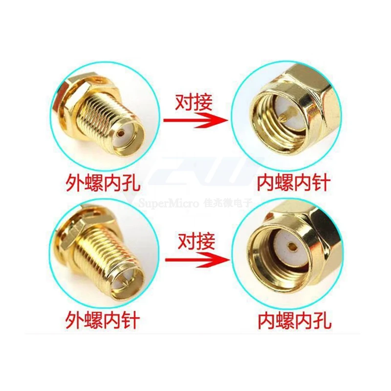 RF U.FL/IPX IPEX UFL to RP-SMA-KY, SMA Female Male Antenna WiFi Pigtail Cable, UFL IPEX RG178 RF Cable IPX to SMA Pigtail Cable