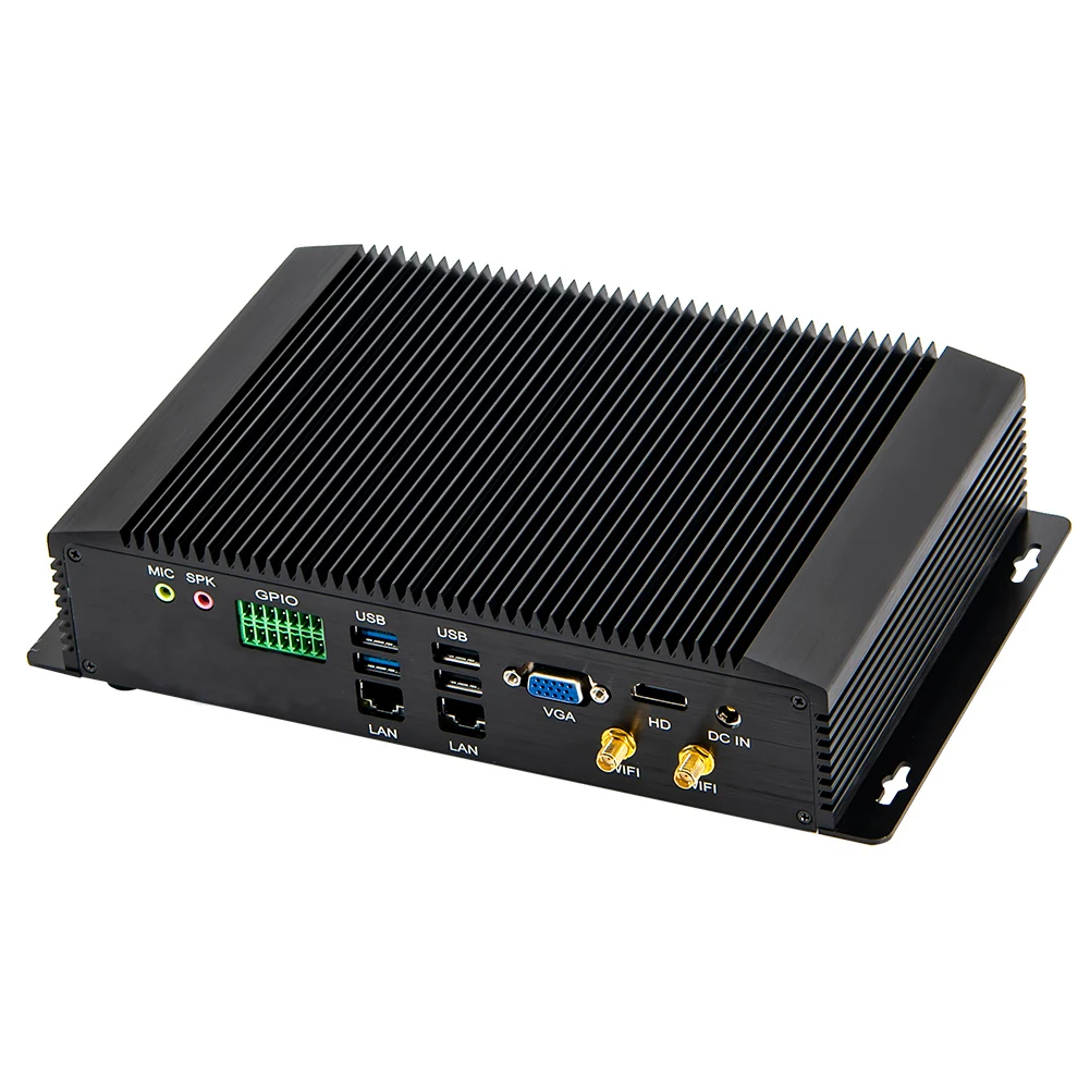 Imagem -06 - Hunsn-mini Computador Fanless Industrial pc Im05ipcintel Core i5 I7windows 11wol Cão de Guarda Apoiado Lan 2x Gpio6x com