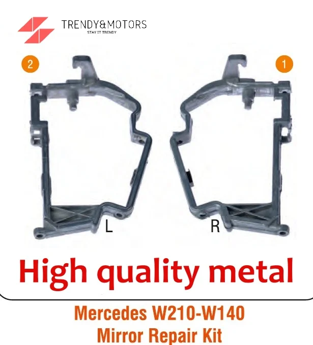 Folding Mirror Repair Kit Mirror Frame for Mercedes W210E Class W140 R129 SL Class 1408107716